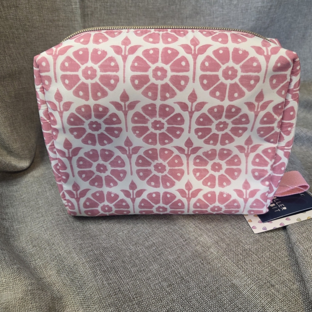 Roller Rabbit Pink Patterned Toiletry Bag - Picture 2 of 5